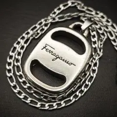 Ferragamo ネックレス 喜平チェーン フェラガモ Y2K 84