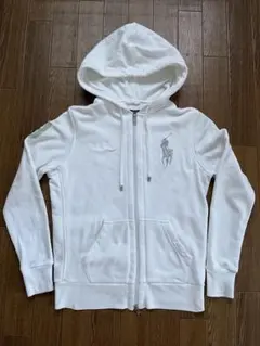 RALPH LAUREN GOLF ジップアップパーカー ホワイト Lのサムネイル