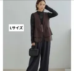 田中里奈 レディースプルオーバー 長袖　ブラック