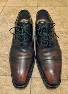 ★箱＆オマケ付★REGAL★ビジネスシューズ★マーブルブラウン★25cm