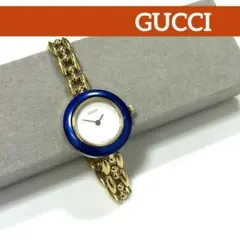 【正規品】グッチ　チェンジベゼルウォッチ　レディース　クォーツ腕時計