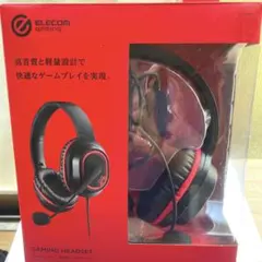 ELECOM エレコム　ゲーミングヘッドホン　マイク付き