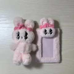 エスターバニー ピンク トレカケース キーホルダー セット