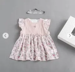 【新品・未使用】mon cheri BeBeフラワードレススタイ