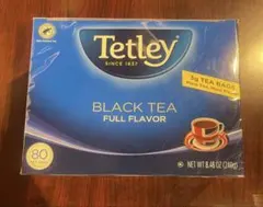 【Tetley】テトリーブラックティー(ティーバッグ)80袋 Black Tea