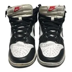 ナイキ ダンクハイ パンダ 黒白 24cm