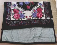 JEUNE PRESS 花柄リバーシブル毛布