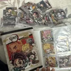 鬼滅の刃 ディフォルメシールまとめ売り　被りあり 収納ケース2個　その他おまけ