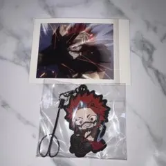 ヒロアカ　切島鋭児郎　ラバーキーホルダー　ぱしゃこれ