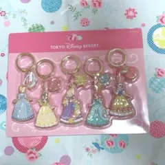 ディズニープリンセス キーホルダーセット 5個