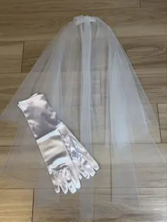 ウエディングヴェール　グローブ