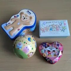 ディズニーキャラクター缶セット