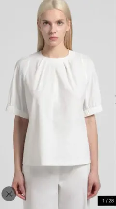 セオリーリュクス 半袖トップス 白