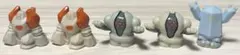 【まとめ売り】ポケモン　指人形　レジロック＆レジスチル＆レジアイス