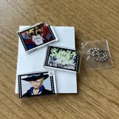 ワンピース 場面写 アクリルキーホルダー 名場面 ルフィ　サボ　フィルム風