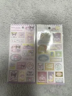 サンリオ 切手風 シール