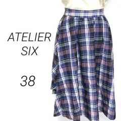 アトリエシックス ATELIER SIX  フレアスカート 38 Mのサムネイル