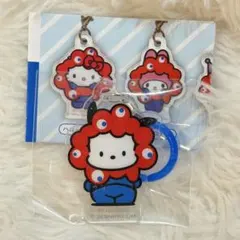 【即購入⭕️】サンリオ ミャクミャク なりきり アクリルチャーム ポチャッコ