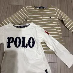 POLO 長袖Tシャツ　2枚セット
