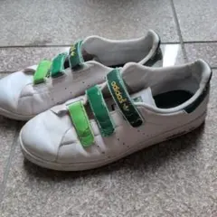 adidas Stan Smith CF ホワイト グリーンのサムネイル