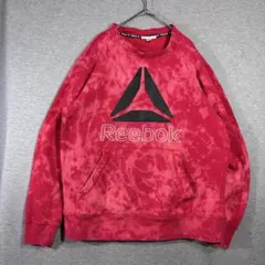 Reebokグランジブリーチタイダイ染スウェットパーカーのサムネイル