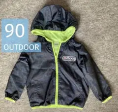 アウトドア　ウィンドブレーカー ジャンパー アウター 迷彩 90 男の子