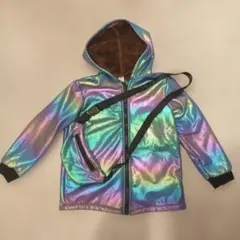 SHEIN 虹色ジャケット 8Y 130cmのサムネイル
