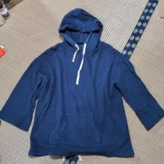 フェリシモ　THREE FIFTY STANDARD　7部袖パーカートレーナーのサムネイル