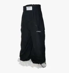 Theredthread nylon jersey pants lace - メルカリ