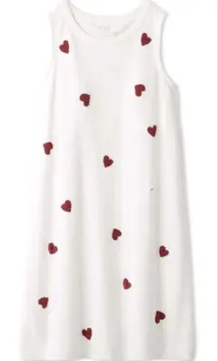 【ジェラート ピケ】新品 エアモコハートJQDカップインワンピース