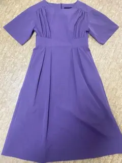 KBF+ 半袖ワンピース パープルのサムネイル