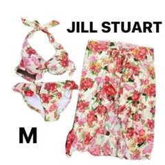 JILL STUART 花柄ビキニ 3点セット M スカート ジルスチュアートのサムネイル