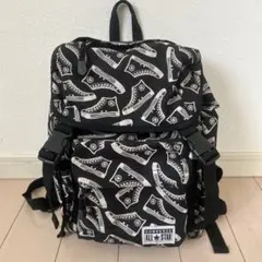 CONVERSE スニーカー柄リュック 黒のサムネイル