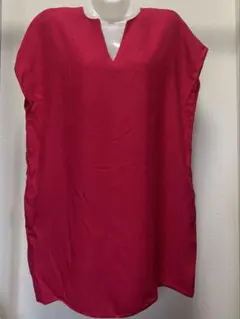 DIANE von FURSTENBERG 半袖 ピンク スキッパー　ワンピのサムネイル