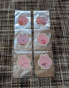 【6種6枚】あさみみちゃんステッカー_深夜のカップラーメン風ラーメンスナックのサムネイル