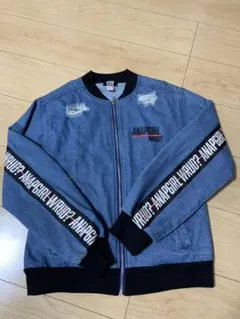 ANAP GIRL ダメージデニムジャケット
