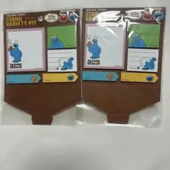 セサミストリート クッキーモンスター スタンドふせん #付箋#ふせん