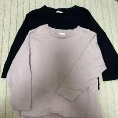 GU 長袖カットソー 2枚セット 110