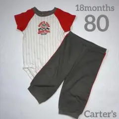 Carter's ロンパース ＆パンツ 2枚セット 18months サイズ80のサムネイル