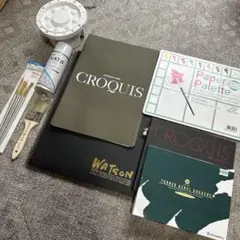 画材セット ゴールデンアクリリックス 絵の具 筆 パレット キャンパス