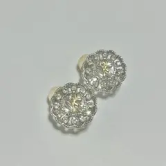 ニナリッチ　NINA RICCI ゴールド イヤリング ヴィンテージ　レトロ