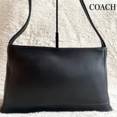 美品 オールドコーチ スクエア COACH グラブタンレザー ショルダーバッグ