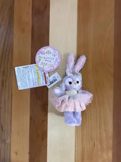 ◤新品未使用◢ ディズニー ぬいぐるみバッジ ステラルー 40周年記念