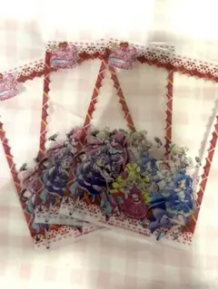 映画 キミとアイドルプリキュア きみとおでかけ クリアカード 3枚 かっぱ寿司