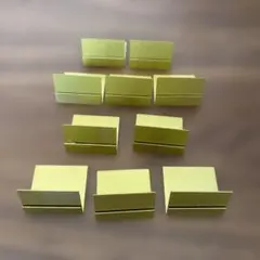 真鍮カードスタンド10個セット