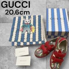GUCCI グッチ x ヒグチユウコ　スニーカー　ベルクロのサムネイル
