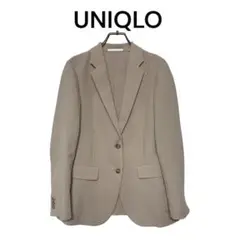 UNIQLO ユニクロ 感動ジャケットリラックスフィット ベージュ M