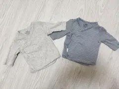 H&M ベビー肌着 2点セット 50-56cm
