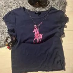 Ralph Lauren ネイビー 半袖Tシャツ M