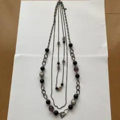 // 値下げ中 // ３連ロングネックレス